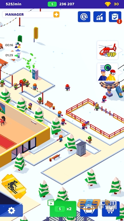 我要去滑雪游戏下载安卓2022最新版（Ski Resort Idle Tycoon）v1.2.1手机版
