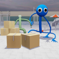 彩虹朋友挑战游戏安卓版下载2023最新版（Escape Blue Monster Friend）v2.2免费版