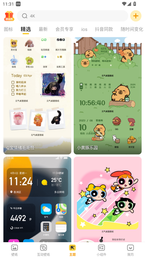 元气桌面壁纸永久vip 3.58.4370免费版