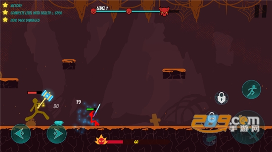 火柴人放逐英雄游戏手机版下载2023最新版（Stickman Exile Hero）v1.01免费版