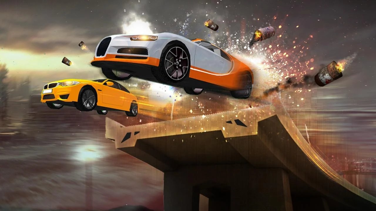 高速桥梁赛车(High speed Bridge jump)