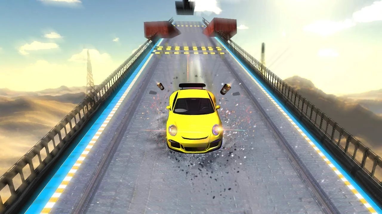 高速桥梁赛车(High speed Bridge jump)