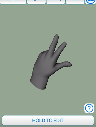 handmodel绘画手势工具
