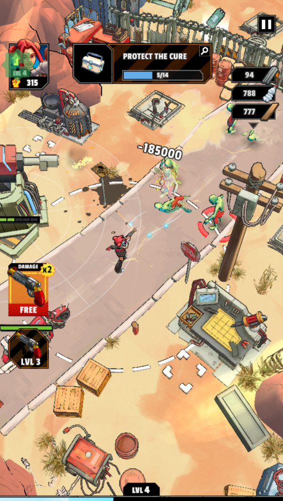 僵尸朋克破解版(Zombiepunk: Fight & Survive) 1.3.4.1最新版本