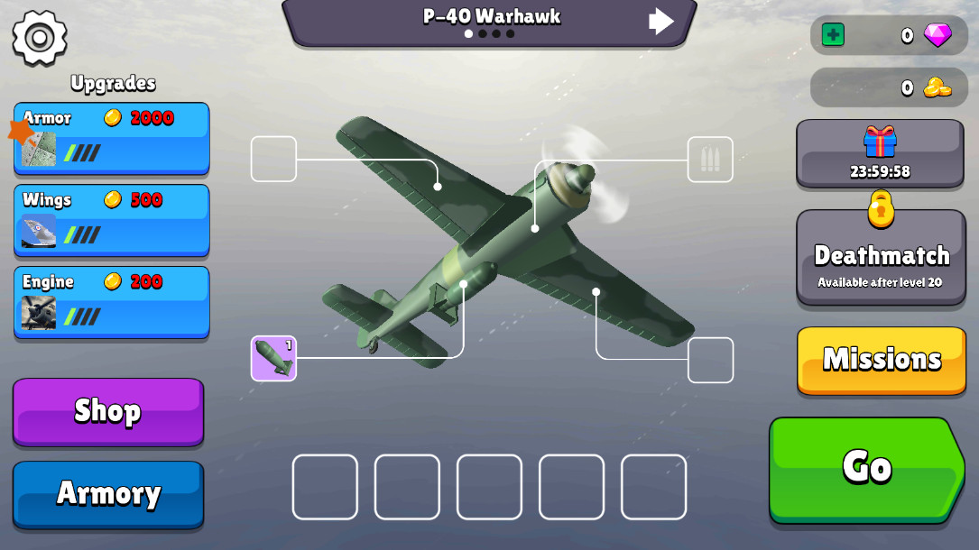 王牌轰炸机游戏(Bomber Ace) 1.3.74手机版