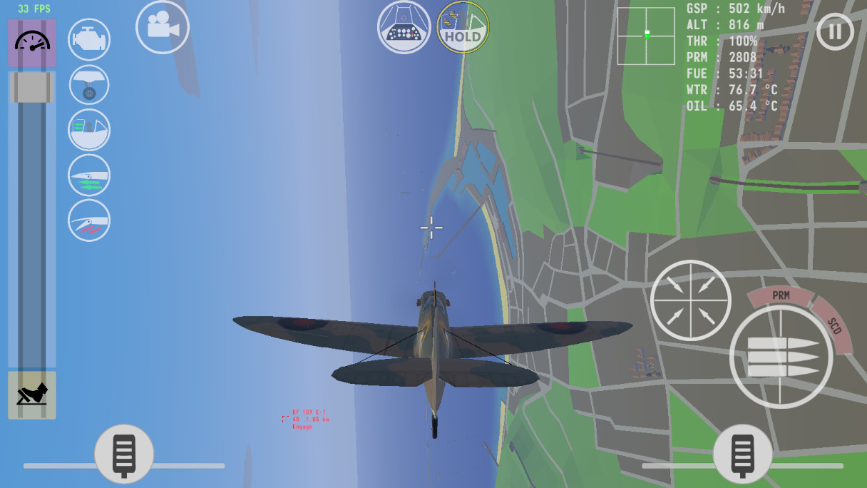 烈火天空1940最新版解锁全部机型2026 0.9.1安卓版