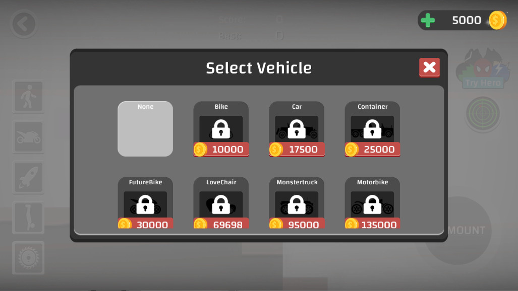 火柴人英雄飞跃最新版(Ragdoll Hero Dismounting) 1.57安卓版