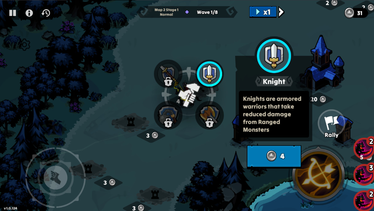 暗影王国前线战争破解版(Shadow Kingdom: Frontier War TD) 1.0.145最新版