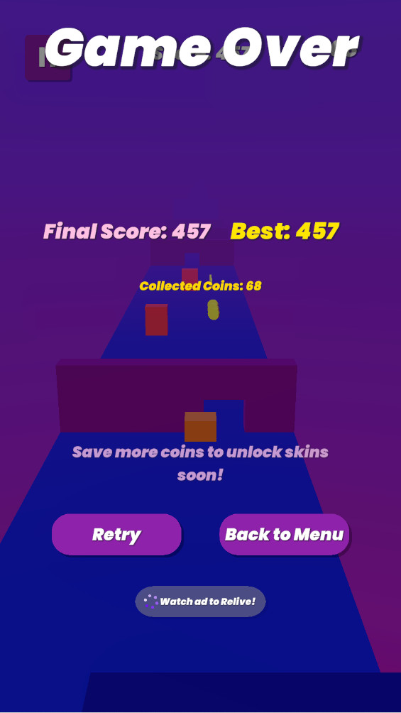 滑动跑酷最新版(Swipe Runner Dodge or Die) 1.0安卓版