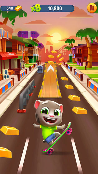 汤姆猫跑酷国际服版(My Talking Tom Friends)