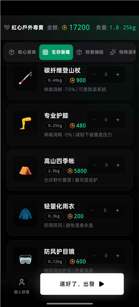赛博徒步生死鳌太线
