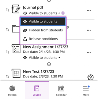 Blackboard app使用说明5