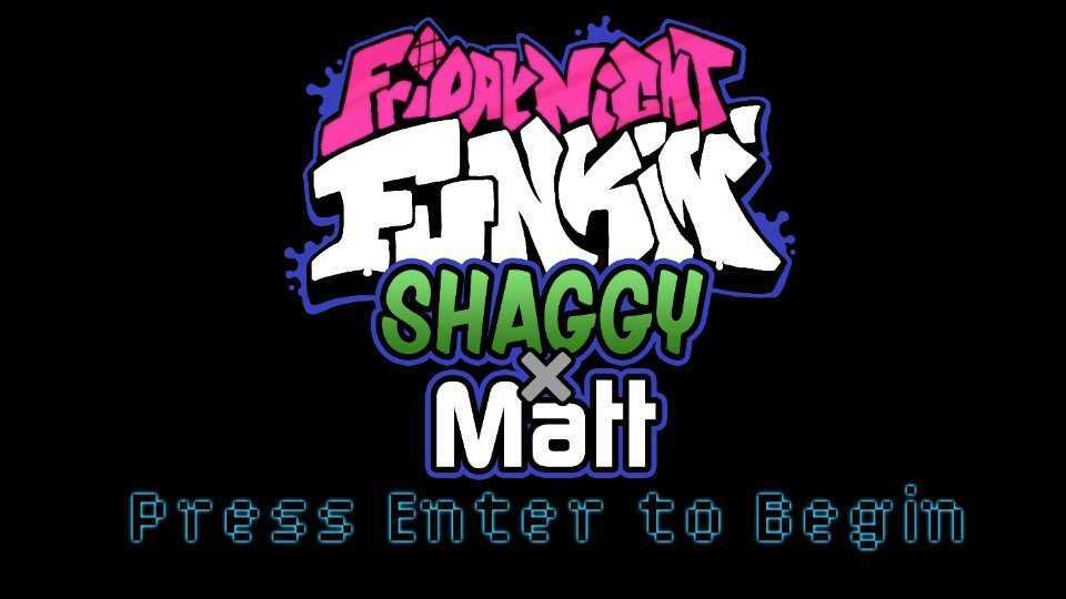 黑色星期五之夜游戏(Friday Night Funkin Shaggy x Mat)