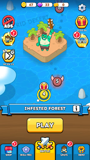 堡垒合并手机游戏最新版 Fortress Merge