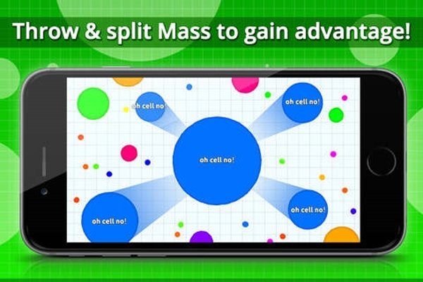 细胞吞噬游戏(Agar.io)