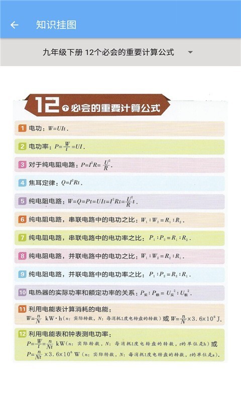 初中物理帮最新