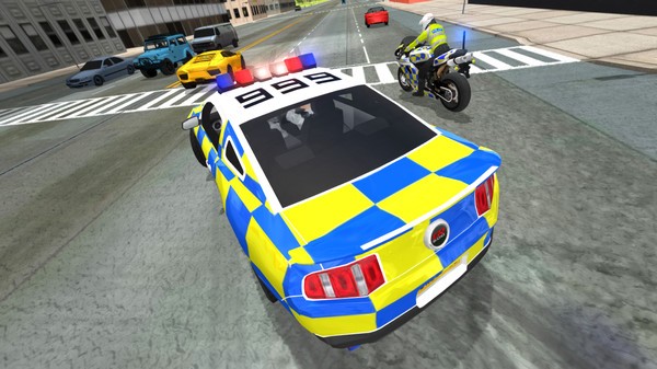 逼真的警车驾驶免费版