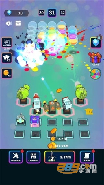 Colorful Bombing炮塔疯狂射击官方版v1.6.8