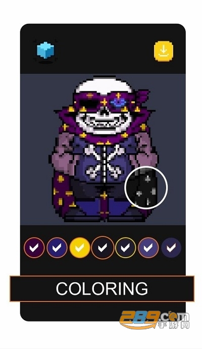 Sans Pixel Art(Sans的绘画官方版)v1.7.0安卓版