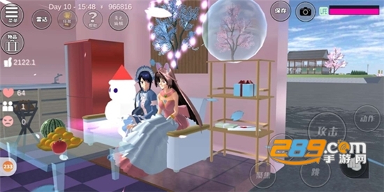 SAKURA SchoolSimulator(樱花校园模拟器2021情人节版本)v2021最新版
