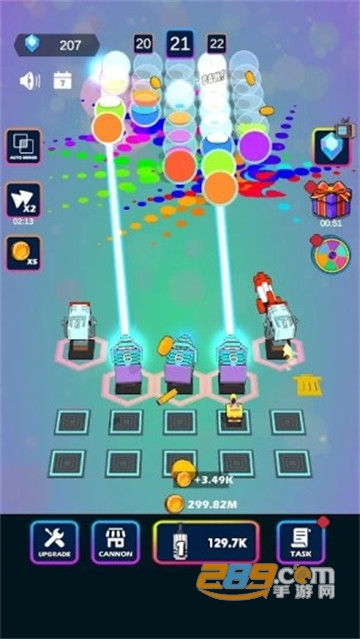 Colorful Bombing炮塔疯狂射击官方版v1.6.8