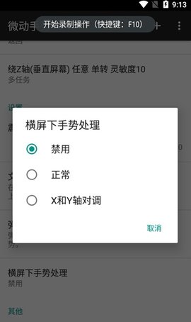 微动手势（Micro  Gesture）