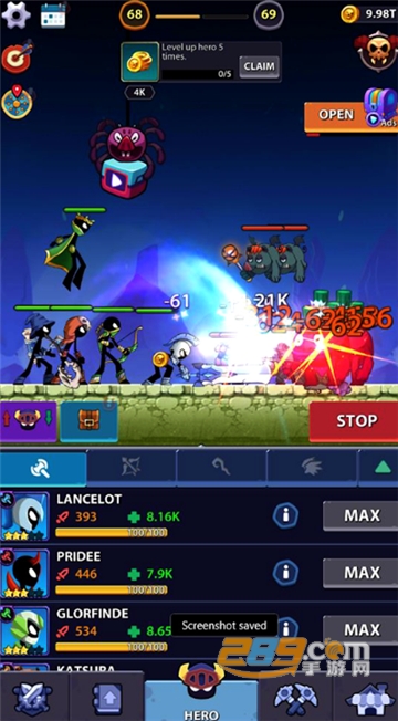 Idle Stickman(火柴人英雄怪物时代安卓破解版)1.0.11