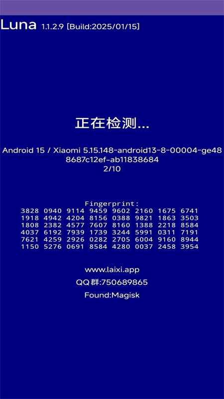 Luna环境检测工具2025最新版