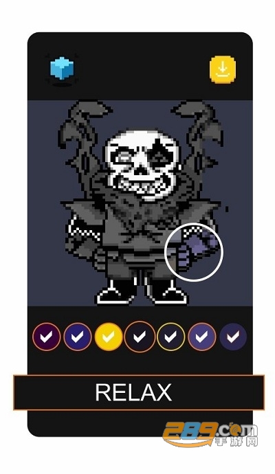 Sans Pixel Art(Sans的绘画官方版)v1.7.0安卓版