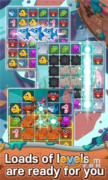 Ocean Match3 Puzzle海洋三消游戏最新免费版v1.0.1安卓版