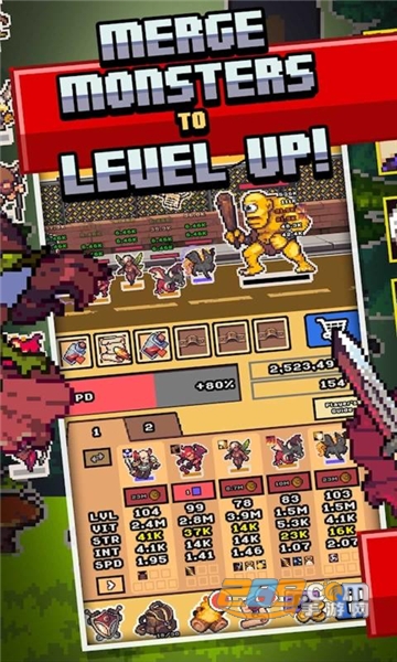 空闲怪物前沿安卓破解版1.6.6
