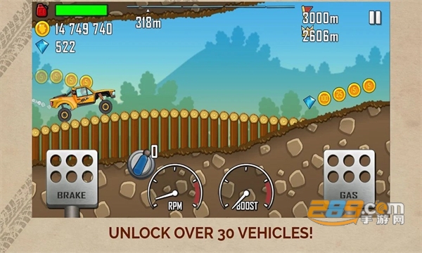 登山赛车国际版下载官方2023最新版(Hill Climb Racing)v1.58.0官方正版