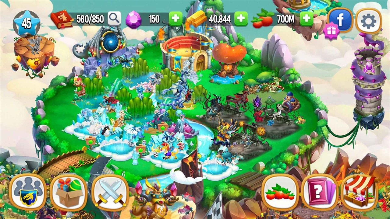 龙城国际服手机版(Dragon City) 25.2.2官方版
