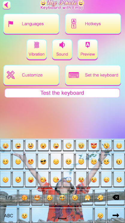My Photo Keyboard with Emoji(照片键盘) 3.3.3安卓版