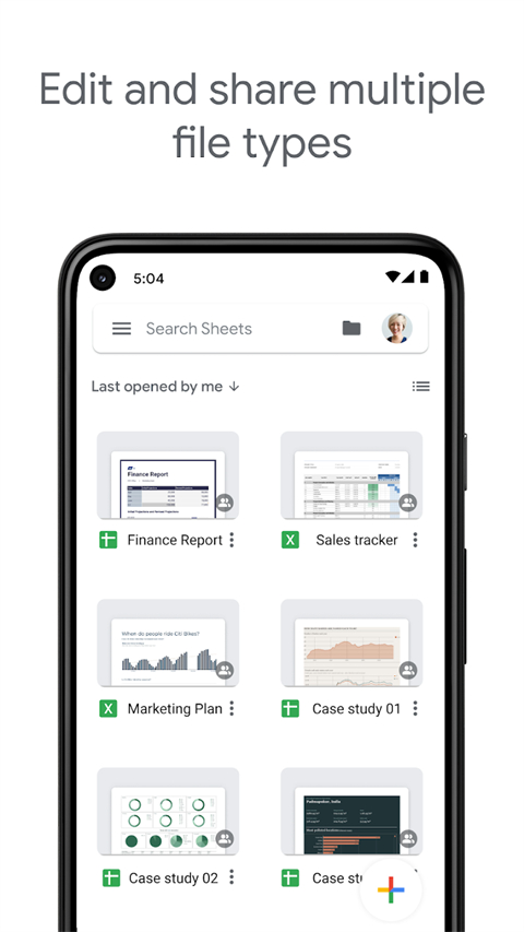 谷歌表格app
