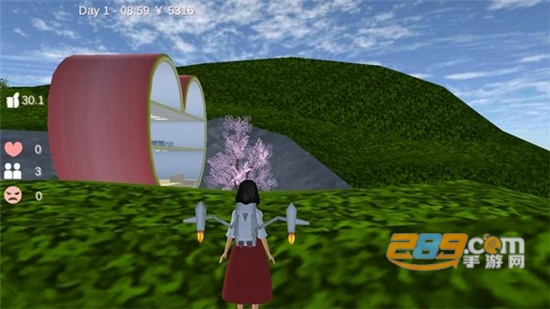 SAKURA SchoolSimulator(樱花校园模拟器1.038.14中文无限金币追风汉化免费版)v1.038.14安卓版