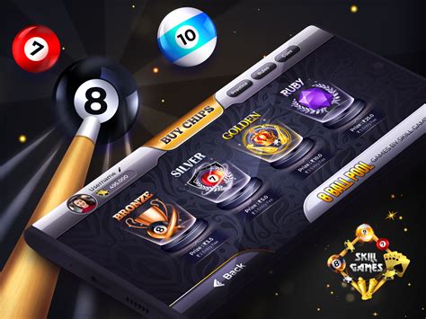 8 Ball Pool by Skill Games - Game UI Design by GaurangDK on Dribb…