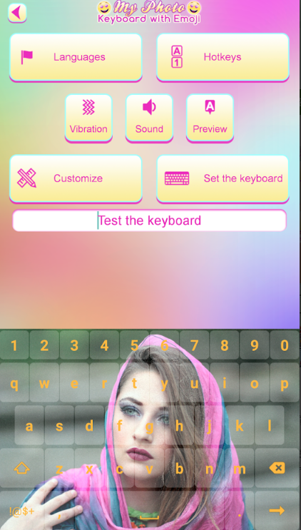 My Photo Keyboard with Emoji(照片键盘) 3.3.3安卓版