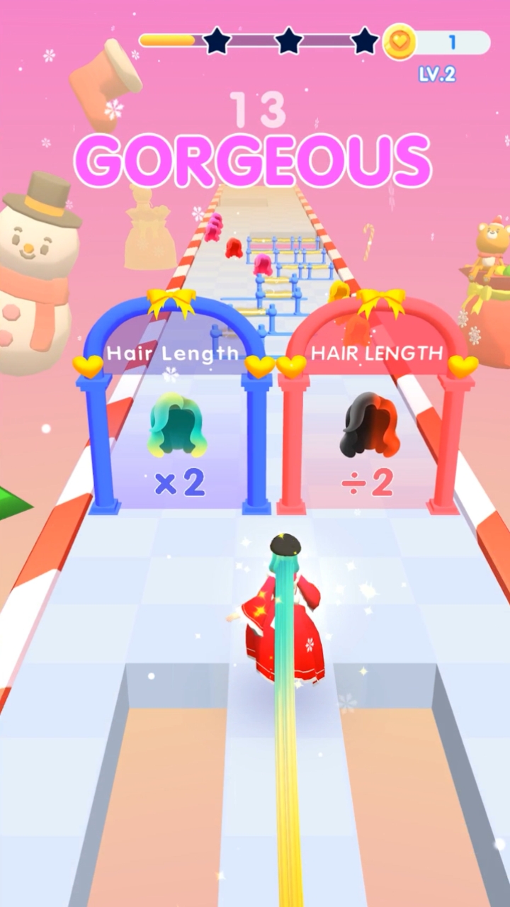 跳舞的头发国际服官方版(Dancing Hair) 1.0.46安卓版