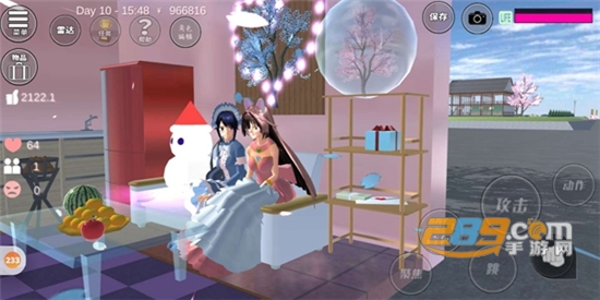 樱花校园模拟器盖帽眼镜版本更新中文破解无广告版v1.038.12安卓版