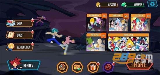 斯蒂克曼之龙破解版全英雄解锁免费版v1.1.2破解版