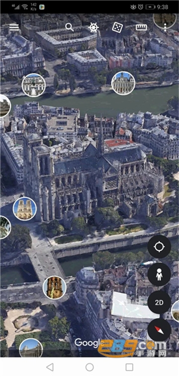 谷歌地图3d实景地图手机下载中文版