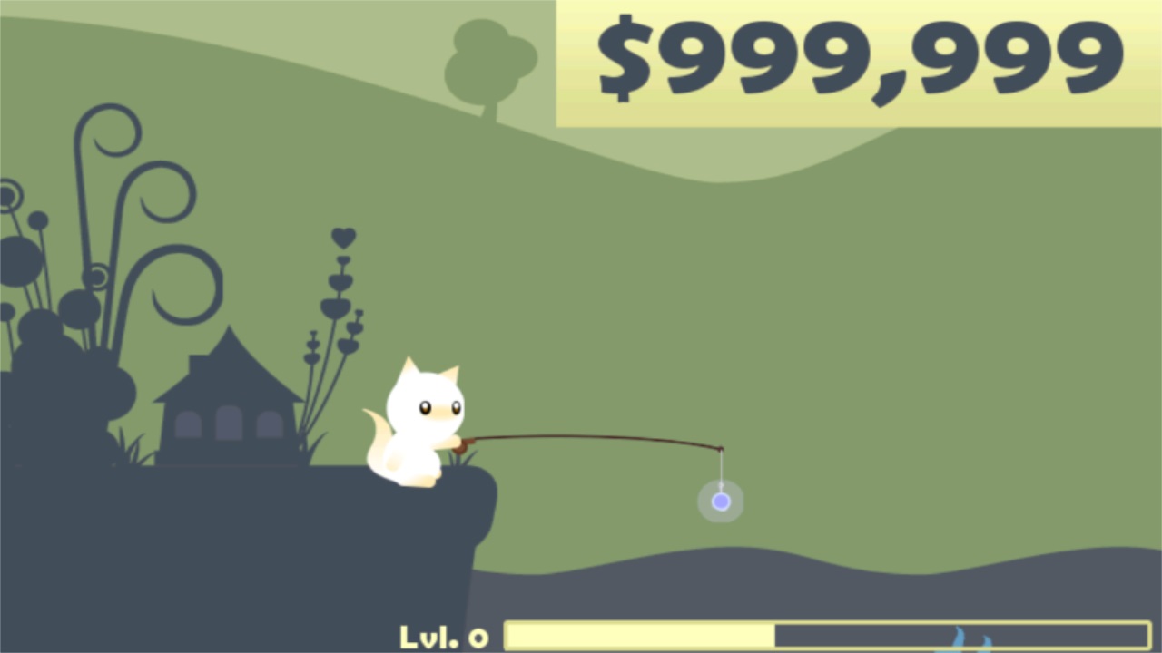 小猫钓鱼游戏(cat fishing)