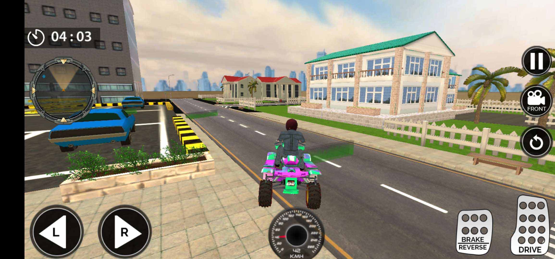 Rooftop ATV Quad Bike Rider Bike Games(极限屋顶四轮摩托车无限货币版) 3.7安卓版