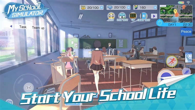 青春校园模拟器国际版(My School Simulator) 0.1.173559最新版本