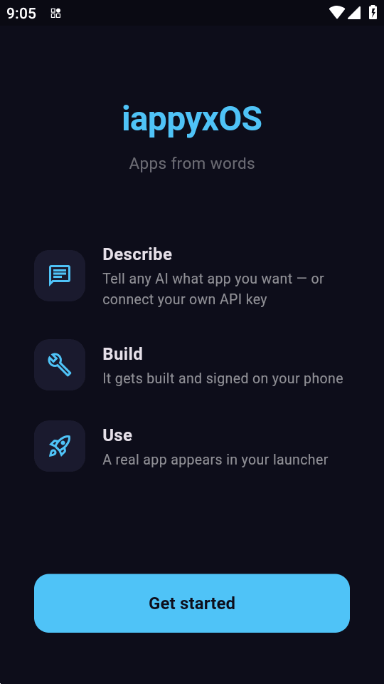 iappyxOS软件 0.1.0 手机版