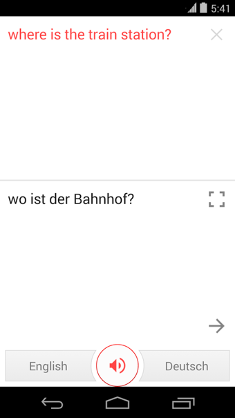 谷歌翻译(Translate)