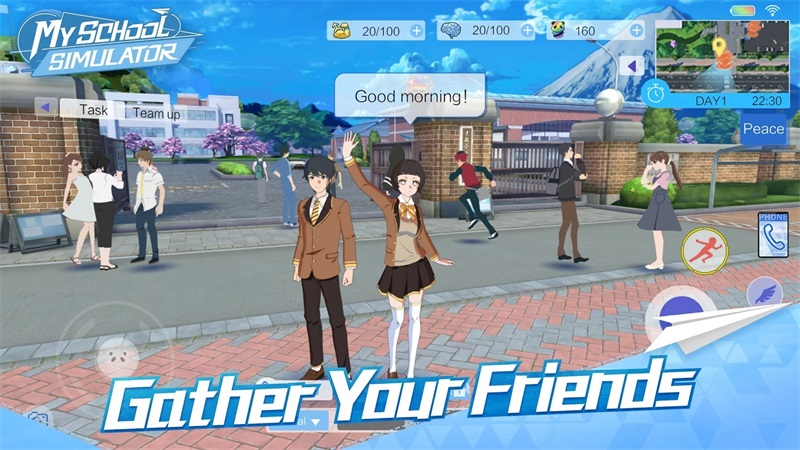 青春校园模拟器国际版(My School Simulator) 0.1.173559最新版本
