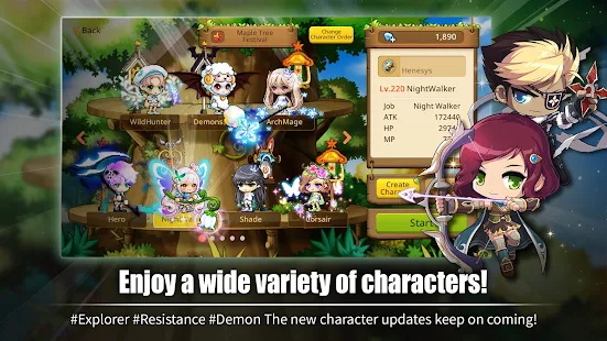 冒险岛m国际版(maplestory m) 2.210.4798最新版