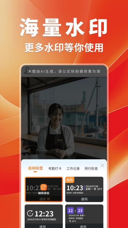 工作打卡水印相机2026最新版